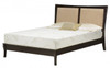Mattress shown on platform bed without optional foundation purchase.