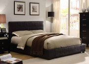 #45108 Faux Leather Contemporary Bed