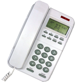 CL110 Big Button Caller ID Phone  WHITE