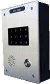 IS720-PT IP VOICE & ACCESS DOOR INTERCOM Full keypad and 1 call button.