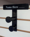 Coat Hook with Promotional Space for Company Name, Website or Logo  