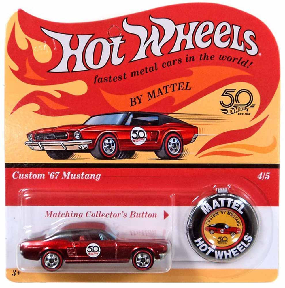hot wheels 50th anniversary redline set