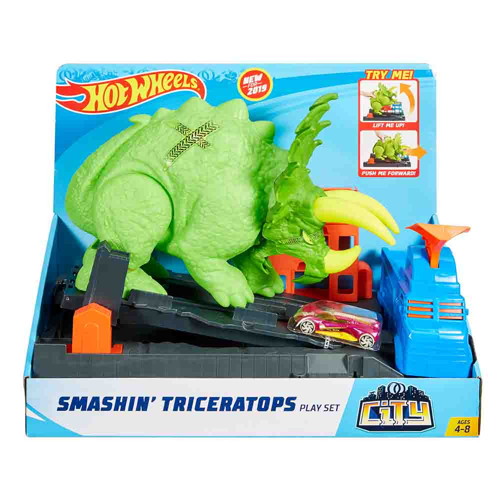 triceratops hot wheels