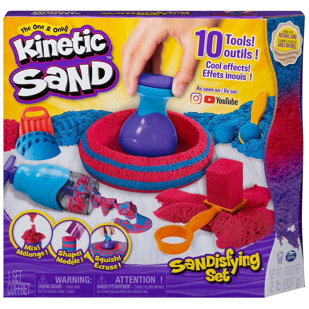kinetic sand videos for kids