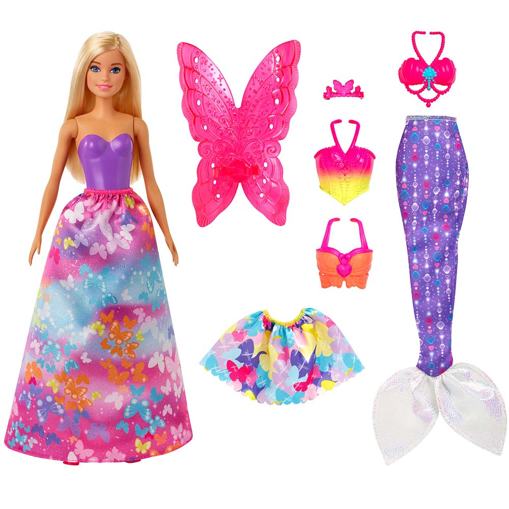 barbie and unicorn gift set