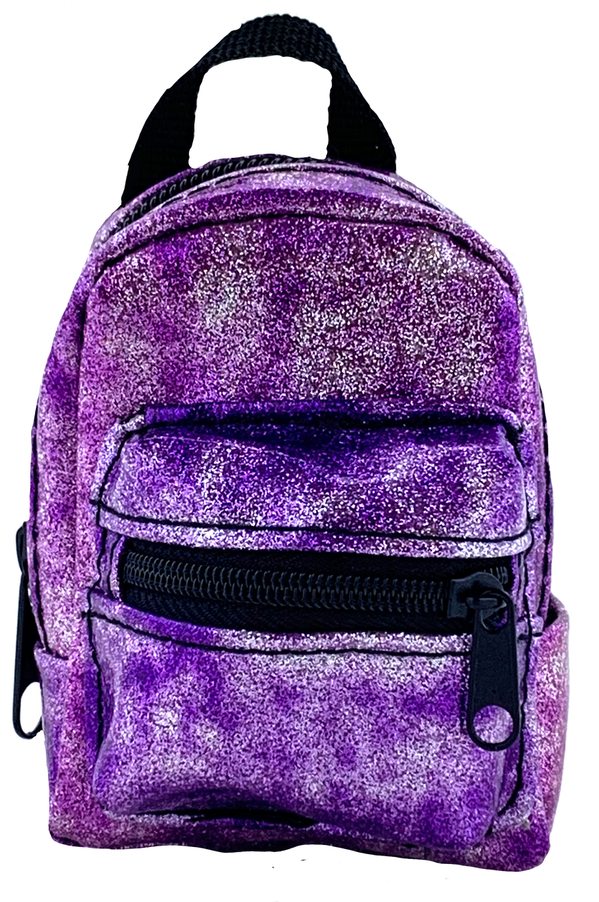 purple mini backpack