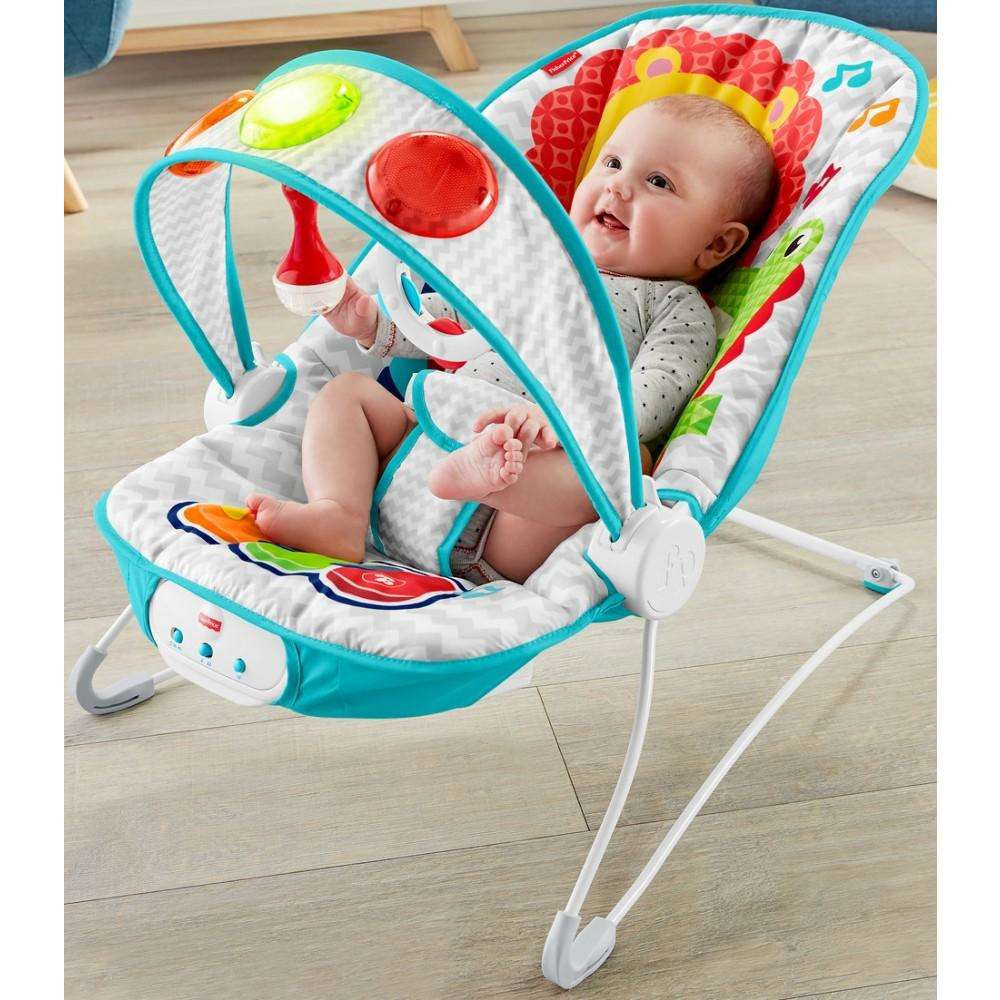 fisher price kick and play musical bouncer