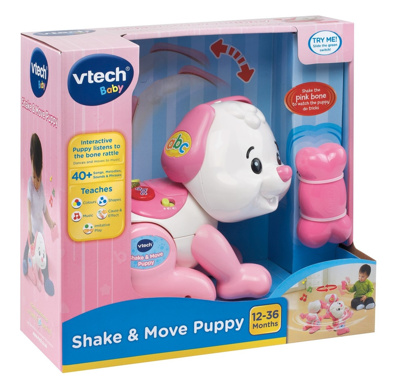 vtech pink dog