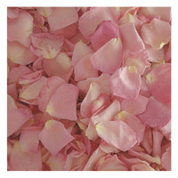 Bridal Pink Rose Petals - 30 cups Preserved Freeze-dried Rose Petals. Wedding Petals from Flyboy Naturals.