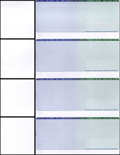 Multi-Color Personal Check Paper  (CHKS641-BG)