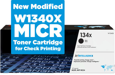 W1340X New MICR Toner for HP LaserJet M209dw, M209dwe, M211, M233 (134X)