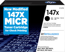 W1470X New MICR Toner for HP LaserJet M611, M612