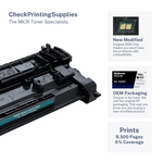 HP W1480X MICR Toner Cartridge for LaserJet 4001