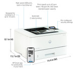 LaserJet Pro 4001 - Dimensions