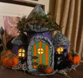 Paper Clay Halloween House