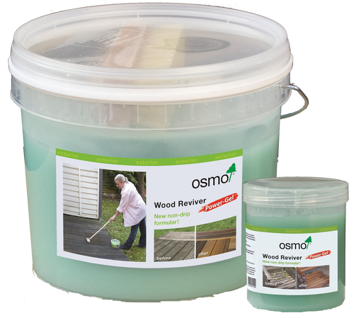 Osmo - Wood Reviver Power Gel available in two sizes.