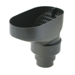 Leaf Catcher Filter (black) with UK downpipe adaptor.