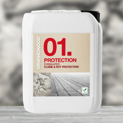 Organowood 01. Protection Flame & Rot Protection (5L Container)