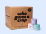 Who Gives a Crap Toilet Roll box of 48 (also available from us in smaller quantities)
