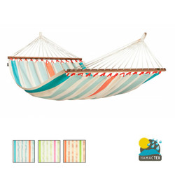 Colada 2 person Spreader bar Hammock from La Siesta. Weather Resistant Hammock. Available in 3 colour choices