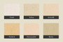 Natural Finish Colour Swatches Set 3