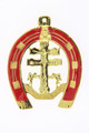 Cross of Caravaca Pendant 14K Gold Plated