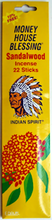 Money House Blessing Incense Sticks "Sandalwood"