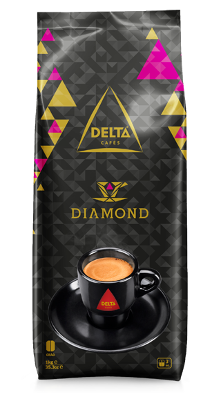 Delta Coffee Diamante (Diamond) - Cafe em grão (Whole Bean) 