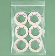 Zip Lock Poly Bag | Add logo or message to your custom kit |Logo Pack Clear Kit