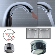 Adjustable Direction Stream  Neoperl Angled Tip Aerator 1.5 gpm Bathroom Faucets