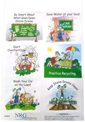 Splash the Water Dog Conservation Stickers | Series 3 | Fun Educational product for all ages!