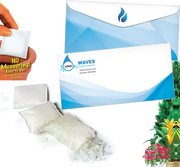 2 Pack Water Moist Conservation Packs Custom Printed Envelope store water & reduce plant waterings by 50%