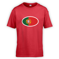 Portuguese Flag Kids T-Shirt