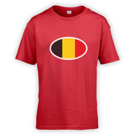 Belgian Flag Kids T-Shirt
