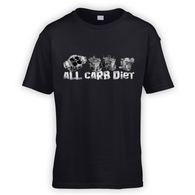 All Carb Diet Kids T-Shirt