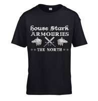 House Stark Armouries Kids T-Shirt