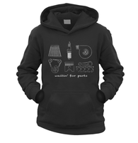 Waitin for Parts Kids Hoodie