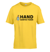 Hand Santa-Tizer Kids T-Shirt