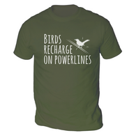 Bird Recharge Mens T-Shirt