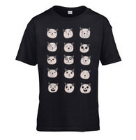 Cat React Kids T-Shirt
