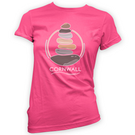 Cornish Stone Stack Womens T-Shirt