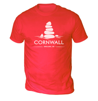 Cornish Rock Stack Mens T-Shirt