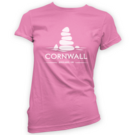 Cornish Rock Stack Womens T-Shirt