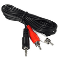 6 ft. 3.5mm Stereo to 2 RCA Audio Cable