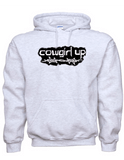 Cowgirl Up Hoodies With Barbwire Logo