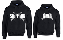 Shotgun  and Rider Country Couples Hoodies