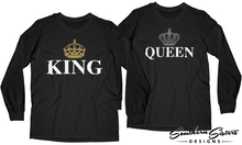 King and Queen Long Sleeve Shirts