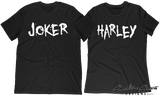 Joker and Harley Couples Shirt Set