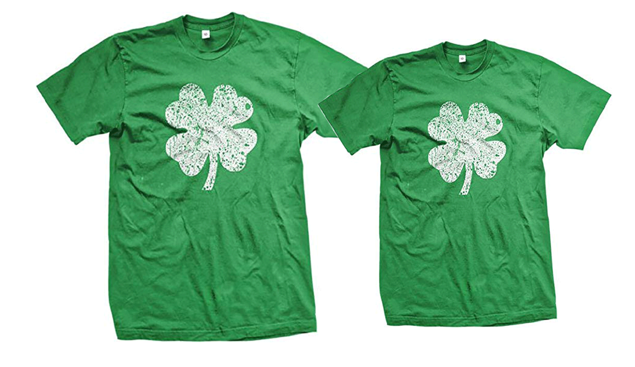 couples st patty's day shirts