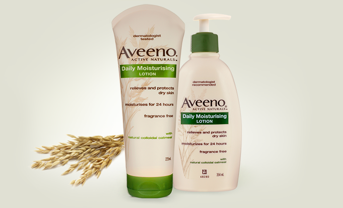 Các sản phẩm kem dưỡng ẩm Aveeno